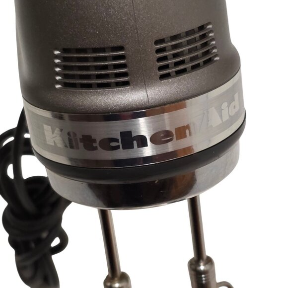 KitchenAid 7-Speed Architect Metallic Grey Hand Mixer - Picture 3 of 6